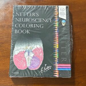 Netter's Neuroscience coloring book NWT